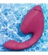 WOMANIZER DUO NEXT DUAL CLITORAL G SPOT STIMULATOR DUSKY PINK