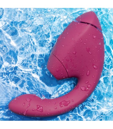 WOMANIZER DUO NEXT DUAL CLITORAL G SPOT STIMULATOR DUSKY PINK
