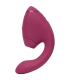 WOMANIZER DUO NEXT DUAL CLITORAL G SPOT STIMULATOR DUSKY PINK