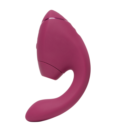 WOMANIZER DUO NEXT DUAL CLITORAL G SPOT STIMULATOR DUSKY PINK