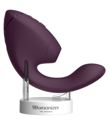 WOMANIZER DUO NEXT DUAL CLITORAL G SPOT STIMULATOR DARK PURPLE