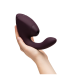 WOMANIZER DUO NEXT DUAL CLITORAL G SPOT STIMULATOR DARK PURPLE