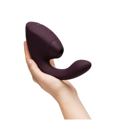 WOMANIZER DUO NEXT DUAL CLITORAL G SPOT STIMULATOR DARK PURPLE