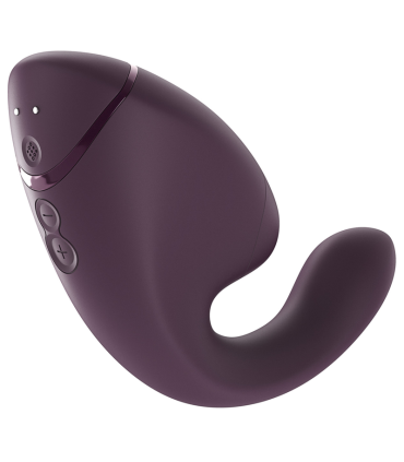 WOMANIZER DUO NEXT DUAL CLITORAL G SPOT STIMULATOR DARK PURPLE