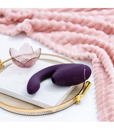 WOMANIZER DUO NEXT DUAL CLITORAL G SPOT STIMULATOR BLACK