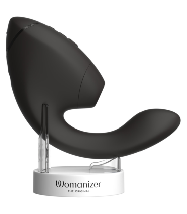 WOMANIZER DUO NEXT DUAL CLITORAL G SPOT STIMULATOR BLACK