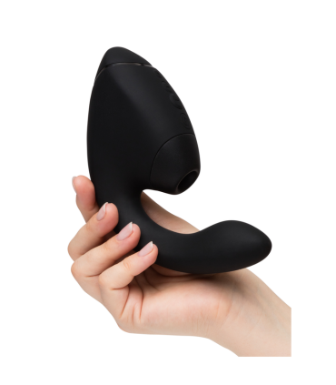 WOMANIZER DUO NEXT DUAL CLITORAL G SPOT STIMULATOR BLACK