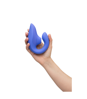 WOMANIZER BLEND RABBIT VIBRATOR STIMULATOR VIBRANT BLUE