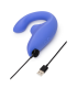 WOMANIZER BLEND RABBIT VIBRATOR STIMULATOR VIBRANT BLUE
