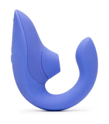 WOMANIZER BLEND RABBIT VIBRATOR STIMULATOR VIBRANT BLUE