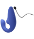 WOMANIZER BLEND RABBIT VIBRATOR STIMULATOR VIBRANT BLUE