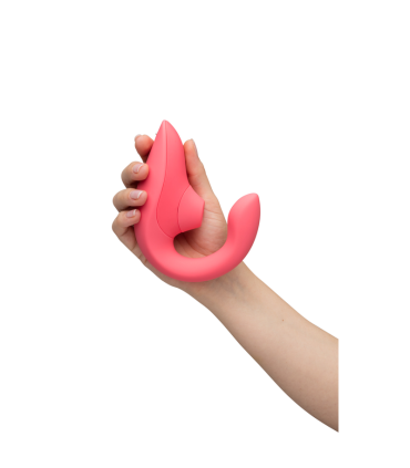 WOMANIZER BLEND RABBIT VIBRATOR STIMULATOR VIBRANT ROSE