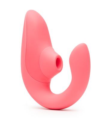 WOMANIZER BLEND RABBIT VIBRATOR STIMULATOR VIBRANT ROSE
