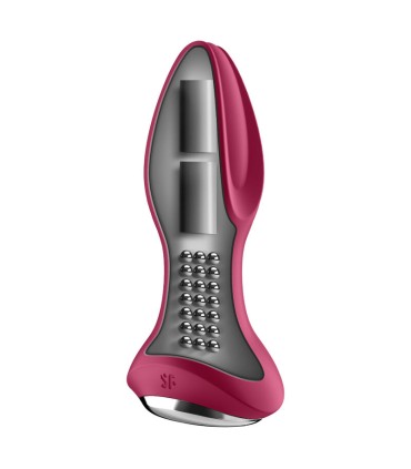 SATISFYER ROTATOR PLUG 2 PLUG VIBRADOR APP ROJO