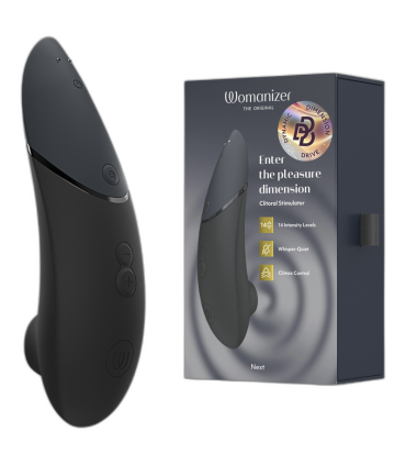 WOMANIZER NEXT CLITORIAL STIMULATOR BLACK