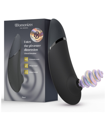 WOMANIZER NEXT CLITORIAL STIMULATOR BLACK