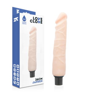 LOVECLONE JANSEN VIBRADOR REALISTICO SELF LUBRICATION 26 CM O 42 CM