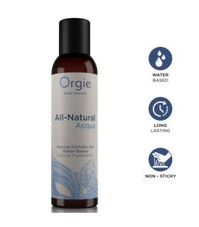 ORGIE ALL NATURAL ACQUA WATER BASED INTIMATE GEL 150 ML