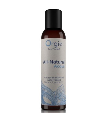 ORGIE ALL NATURAL ACQUA WATER BASED INTIMATE GEL 150 ML