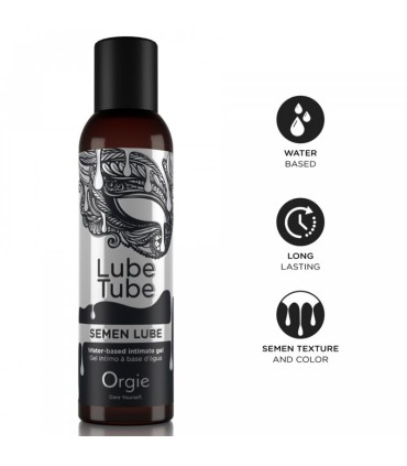ORGIE LUBE TUBE SEMEN LUBE WATER BASED INTIMATE GEL 150 ML