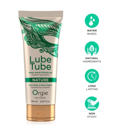 ORGIE LUBE TUBE NATURE WATER BASED INTIMATE GEL 150 ML