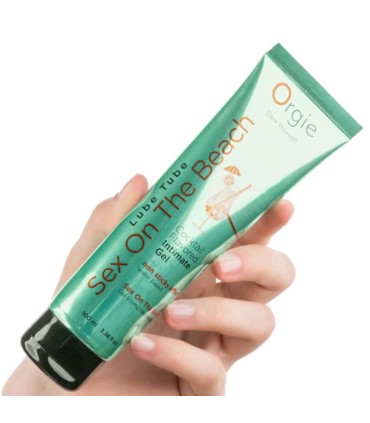 ORGIE LUBE TUBE COCKTAIL SEX ON THE BEACH KISSABLE WATER BASED INTIMATE GEL 100 ML