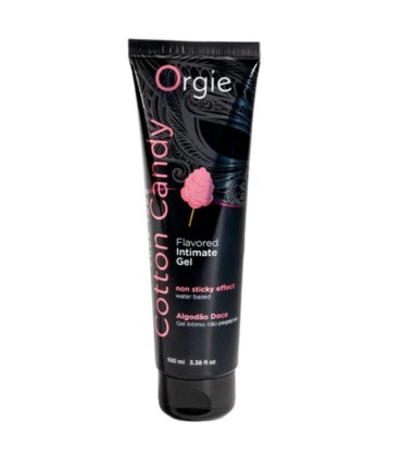ORGIE LUBE TUBE COTTON CANDY KISSABLE WATER BASED INTIMATE GEL 100 ML