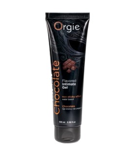ORGIE LUBE TUBE CHOCOLATE KISSABLE WATER BASED INTIMATE GEL 100 ML