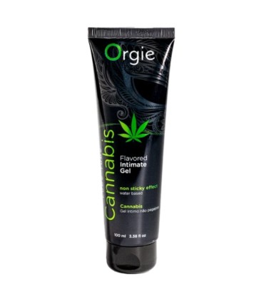 ORGIE LUBE TUBE CANNABIS KISSABLE WATER BASED INTIMATE GEL 100 ML