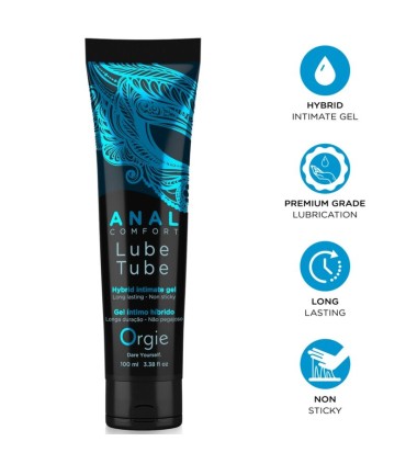 ORGIE LUBE TUBE ANAL COMFORT HYBRID INTIMATE GEL FOR ANAL SEX 100 ML