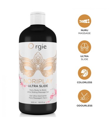 ORGIE NORIPLAY ULTRA SLIDE BODY TO BODY NURU MASSAGE GEL 500 ML