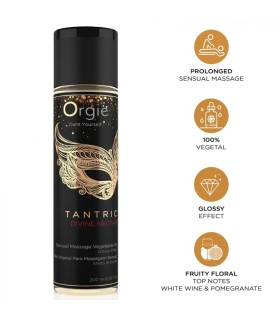 ORGIE TANTRIC DIVINE NECTAR SENSUAL MASSAGE VEGETAL OIL 200 ML