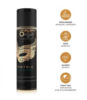 ORGIE TANTRIC CELESTIAL SCENT SENSUAL MASSAGE VEGETAL OIL 200 ML