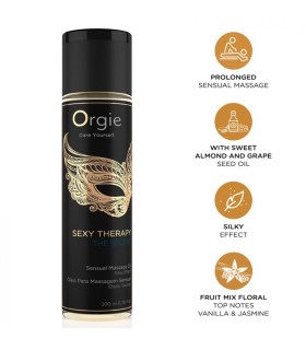 ORGIE SEXY THERAPY THE SECRET SENSUAL MASSAGE OIL 200 ML