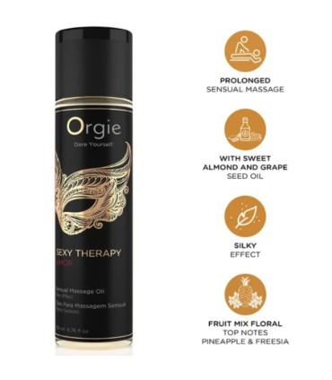 ORGIE SEXY THERAPY AMOR SENSUAL MASSAGE OIL 200 ML