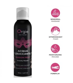 ORGIE ACQUA CROCCANTE PASSION FRUIT CRUNCHY MASSAGE MOUSSE 150 ML