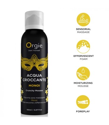 ORGIE ACQUA CROCCANTE MONOI CRUNCHY MASSAGE MOUSSE 150 ML