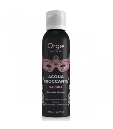 ORGIE ACQUA CROCCANTE SAKURA CRUNCHY MASSAGE MOUSSE 150 ML