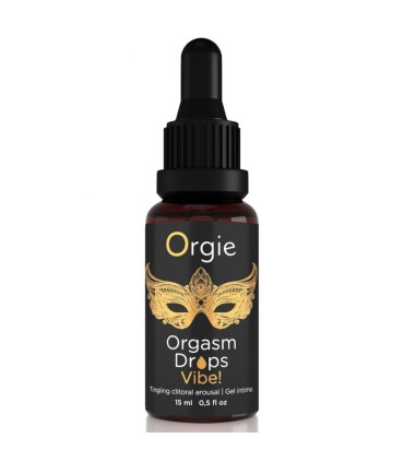 ORGIE ORGASM DROPS VIBE VIBRATING CLITORAL AROUSAL 15 ML