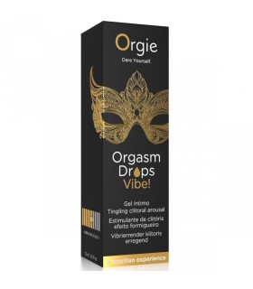 ORGIE ORGASM DROPS VIBE VIBRATING CLITORAL AROUSAL 15 ML