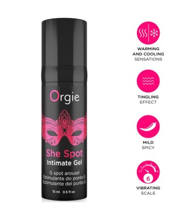 ORGIE SHE SPOT G SPOT AROUSAL INTIMATE GEL 15 ML
