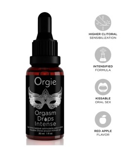 ORGIE ORGASM DROPS INTENSE EXTREME CLITORAL AROUSAL 30 ML