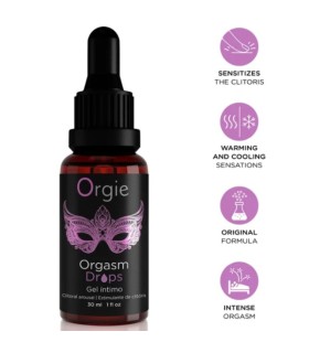 ORGIE ORGASM DROPS CLITORAL AROUSAL 30 ML