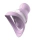 FANTASY FOR HER VELOURA TOUCH PLEASURE PUMP INTIMATE PUMP WITH SUCTION AND VIBRATION PURPLE