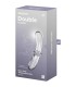 SATISFYER DOUBLE CRYSTAL DILDO TRANSPARENTE