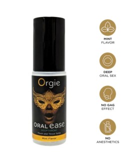 ORGIE ORAL EASE MOUTH AND THROAT SPRAY MINT 50 ML