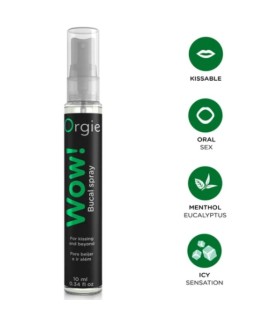 ORGIE WOW MENTHOL AND EUCALYPTUS BUCCAL SPRAY 10 ML