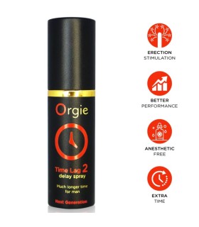 ORGIE TIME LAG 2 DELAY SPRAY ANESTHETIC FREE 10 ML