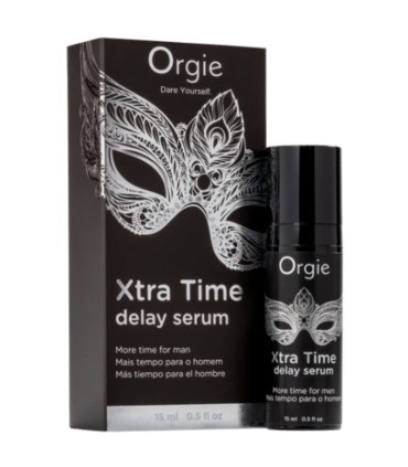 ORGIE XTRA TIME SILICONE DELAY SERUM ANESTHETIC FREE 15 ML