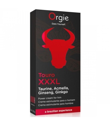 ORGIE TOURO XXXL ERECTION ENHANCER AND ENLARGER CREAM 15 ML